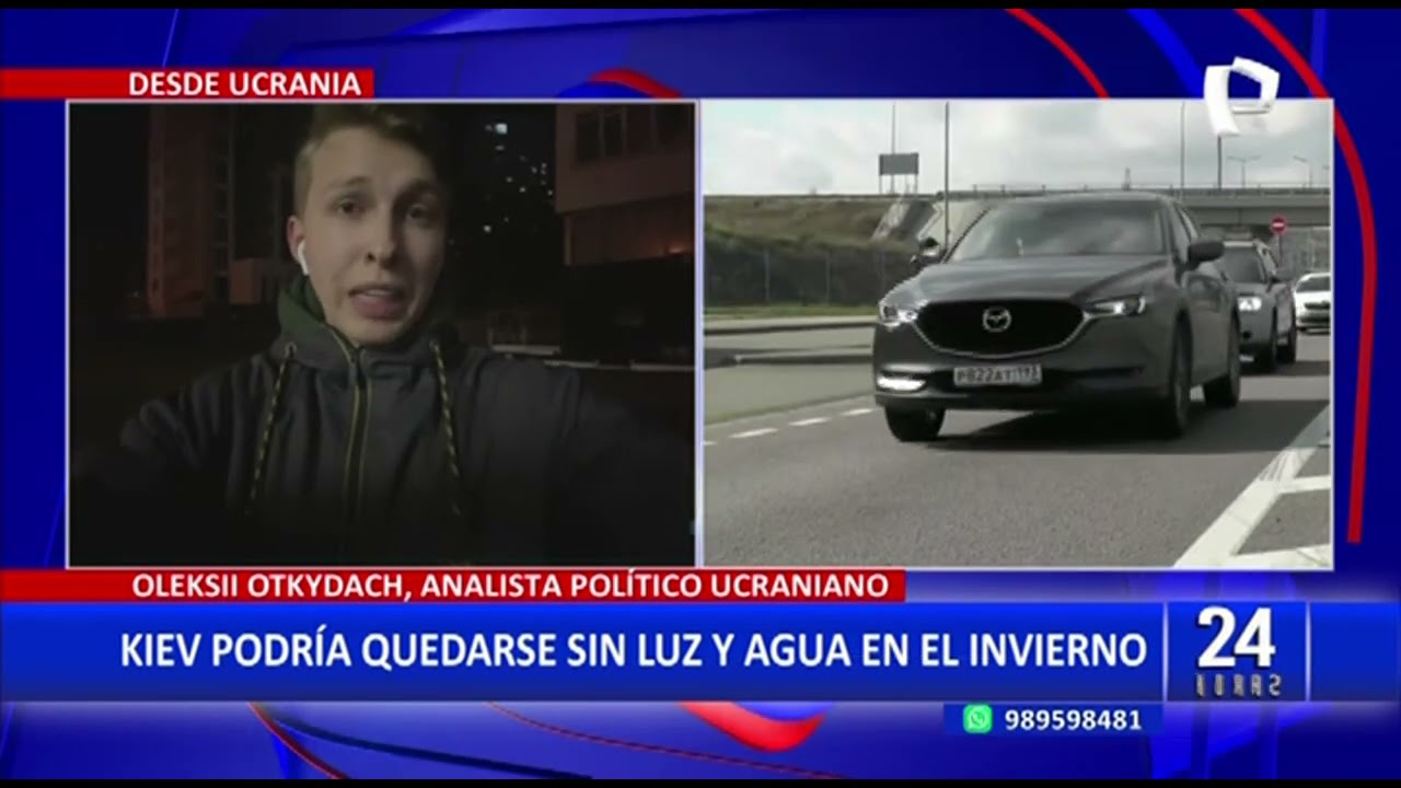 Analista político ucraniano, Oleksii Otkydach: “Tenemos cortes de luz a lo largo del día”