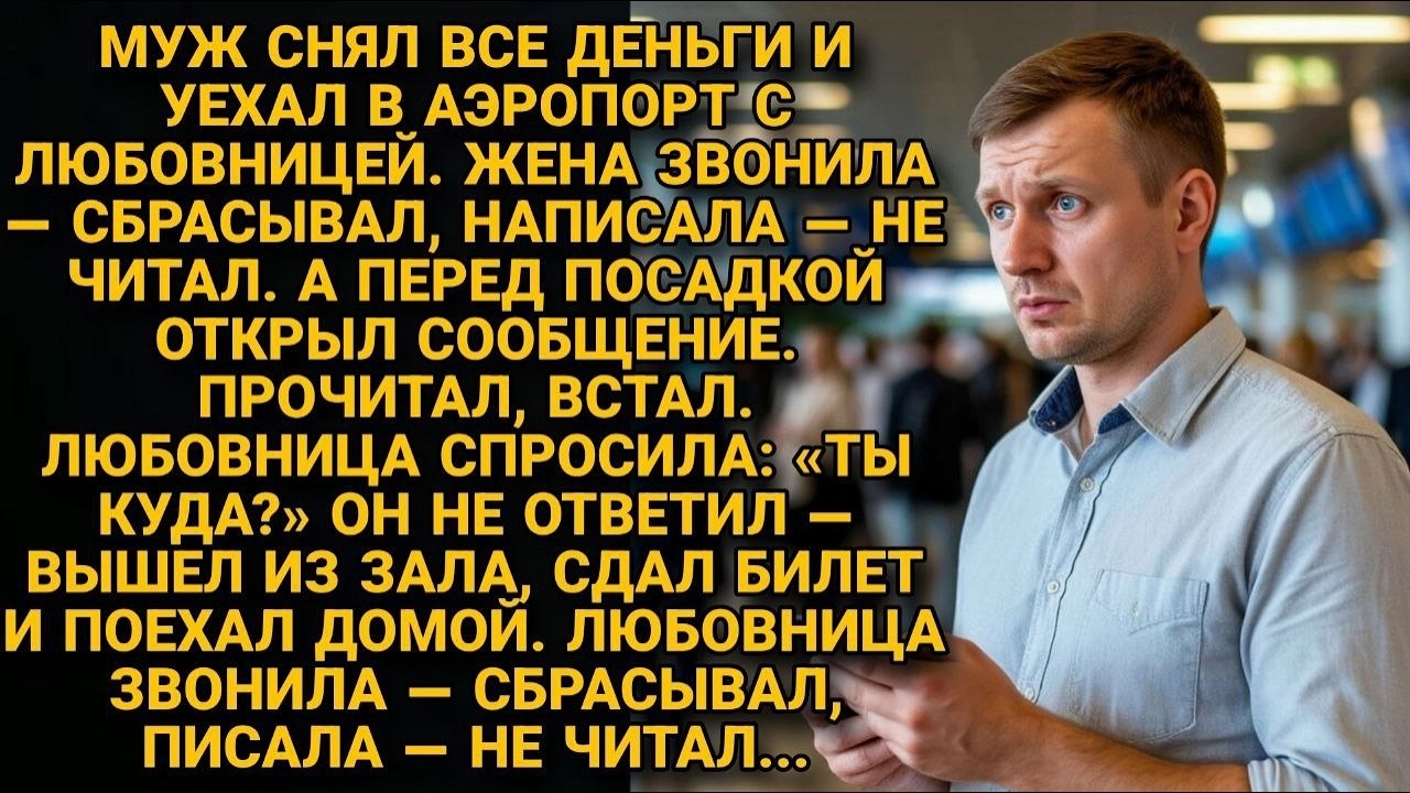 Муж украл деньги и уехал к любовнице   Но жена бухгалтер нашла то, чего не ожидал никто