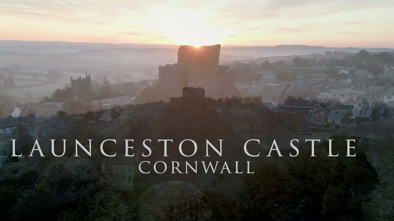 LAUNCESTON CASTLE 2025 BY DRONE 4K