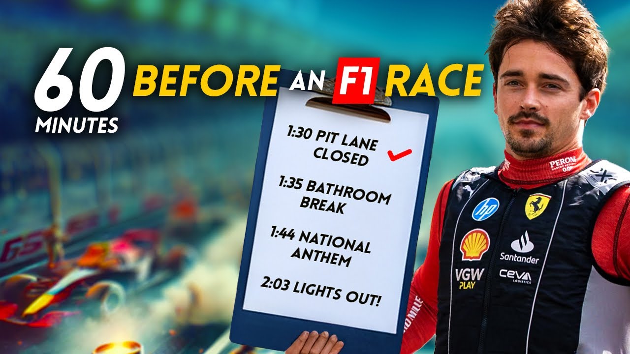 What F1 DRIVERS do BEFORE an F1 RACE!
