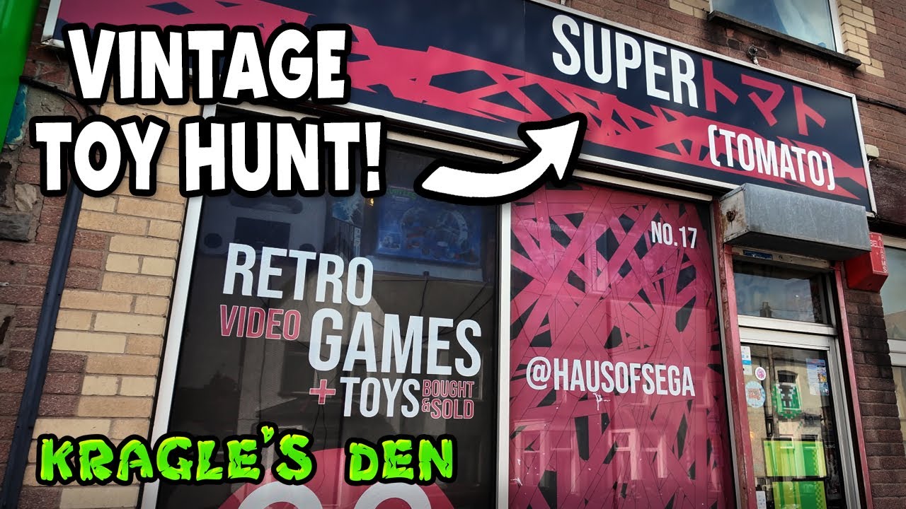 🍅 Super Tomato 🍅 - Vintage Toy & Video Game Hunting in Cathays, Cardiff!