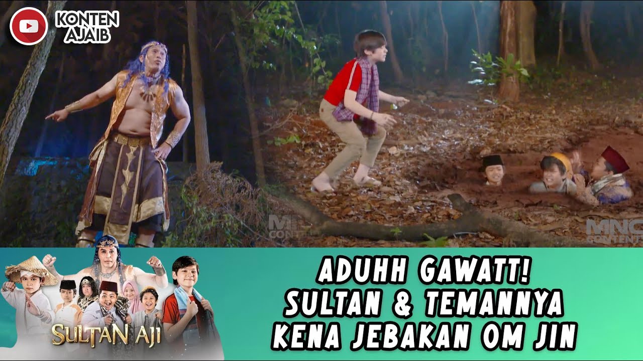 ADUHH GAWATT! SULTAN & TEMANNYA KENA JEBAKAN OM JIN - SULTAN AJI