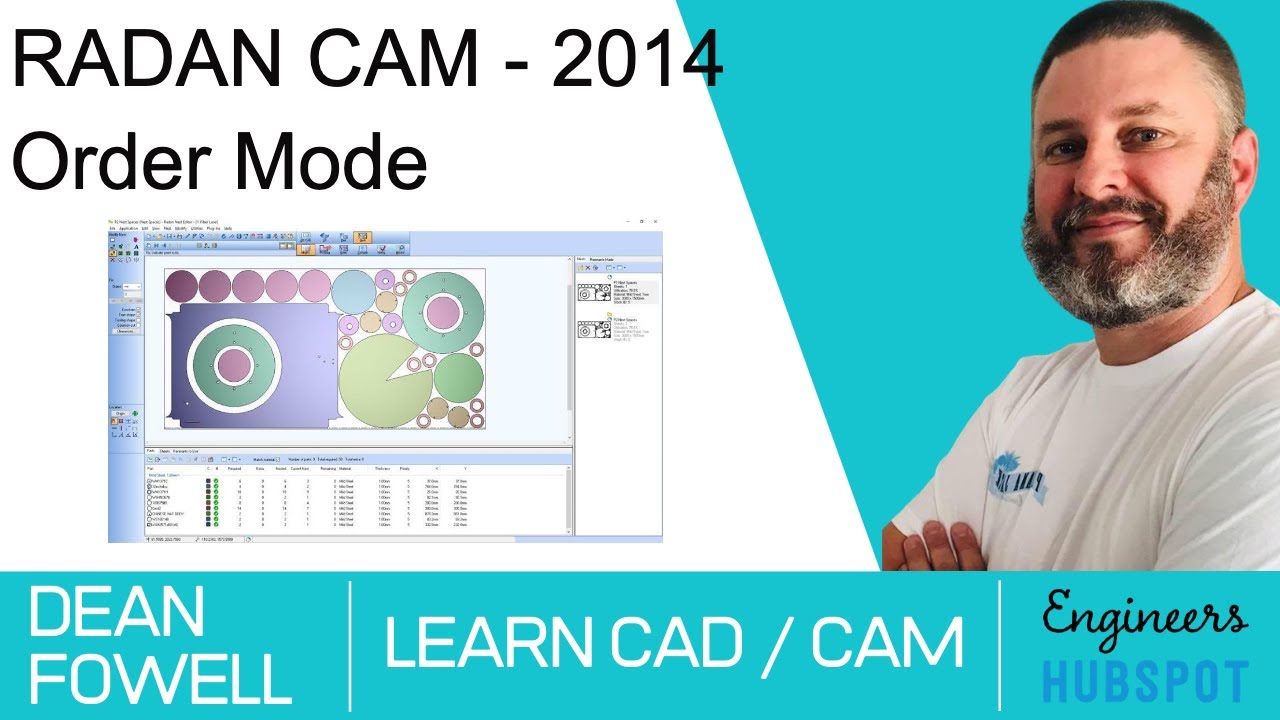 RADAN Software 2014 - Order Mode