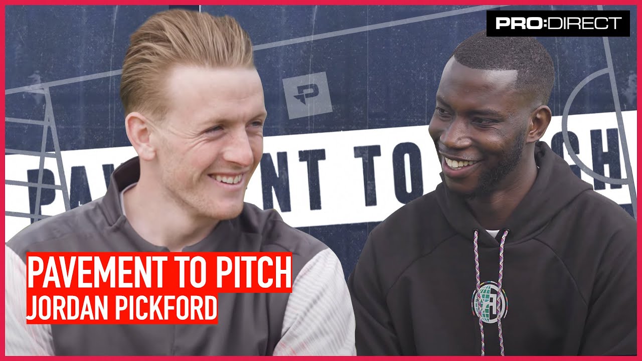HARRY PINERO ft JORDAN PICKFORD | PAVEMENT TO PITCH