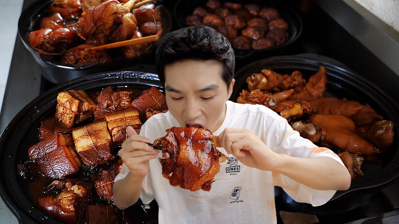 成都“最牛把子肉”，10元一片，6种大肉吃肉吃到饱，小小店面日卖上万，一天十几锅肉全卖完