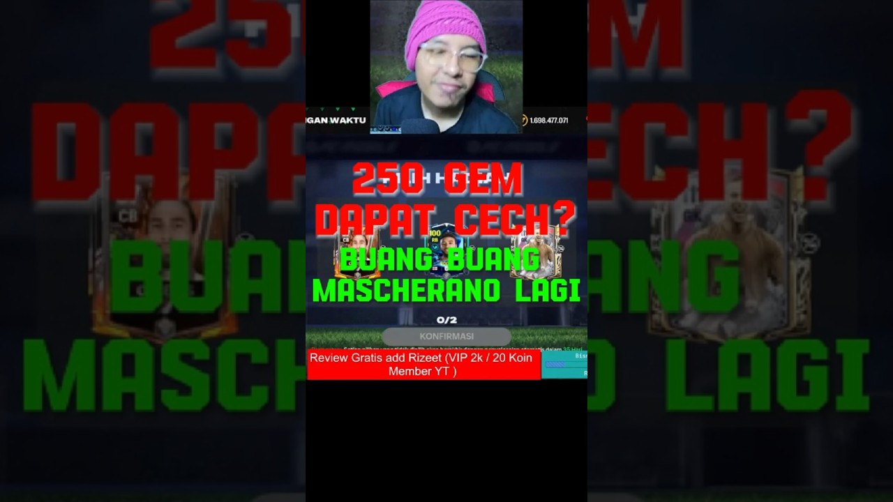250 Gem Dapet Cech 111 ???  #rizeet #fcmobile #shorts #Cech