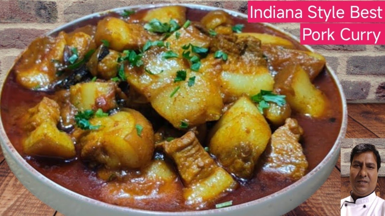 Indian Style Pork Curry, Easy Pork Curry Recipe, Desi Style Pork Curry, Simple Pork Curry Recipe.