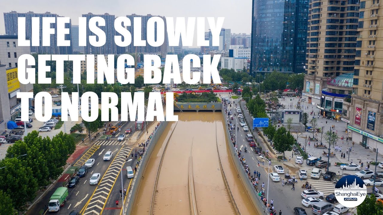 Small businesses pick up pieces after record floods in central China's Zhengzhou