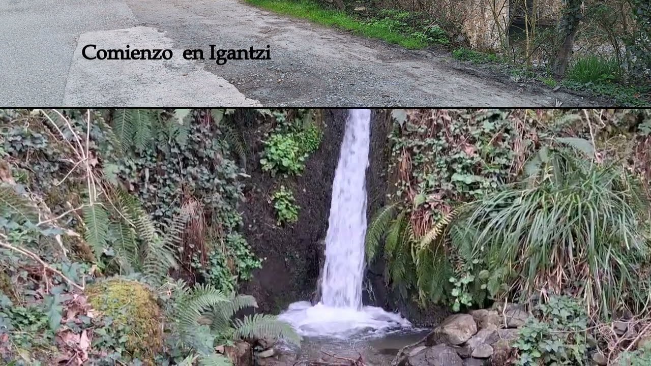 Travesía entre Igantzi y Sunbilla por via verde del Bidasoa en Navarra