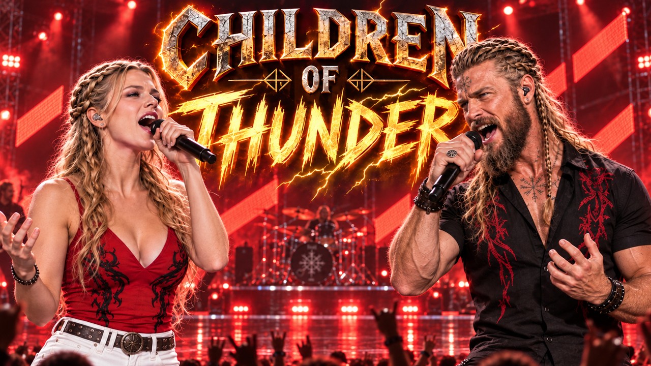 Axel Frosten ft Freydisa - CHILDREN OF THUNDER🔥Epic Viking Music  Viking Song - Viking Duet