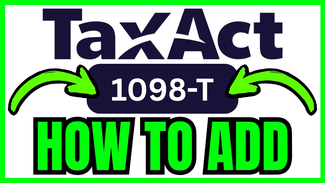 How To ENTER 1098-T In TaxAct (QUICK & EASY) 2026