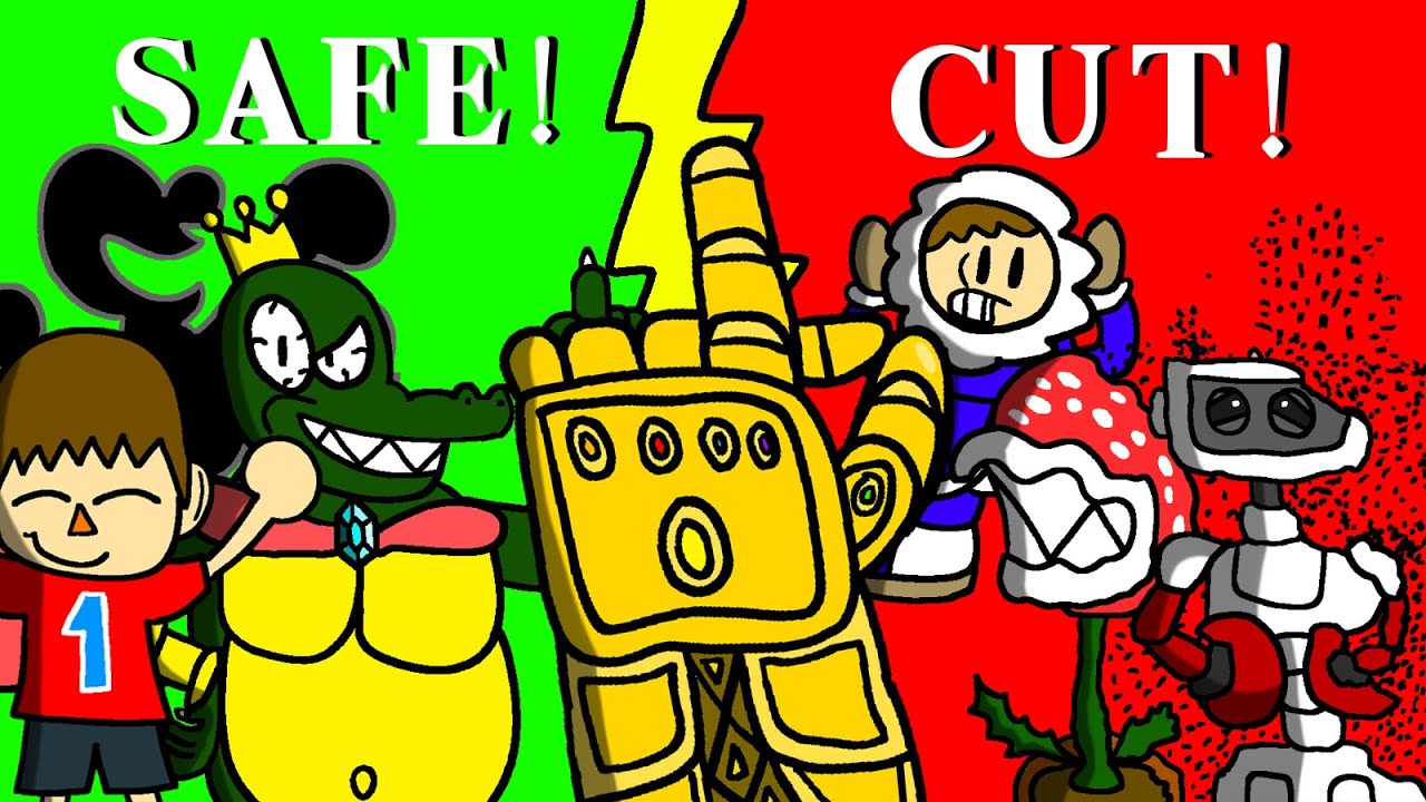 Cutting The Smash Ultimate Roster in Half!