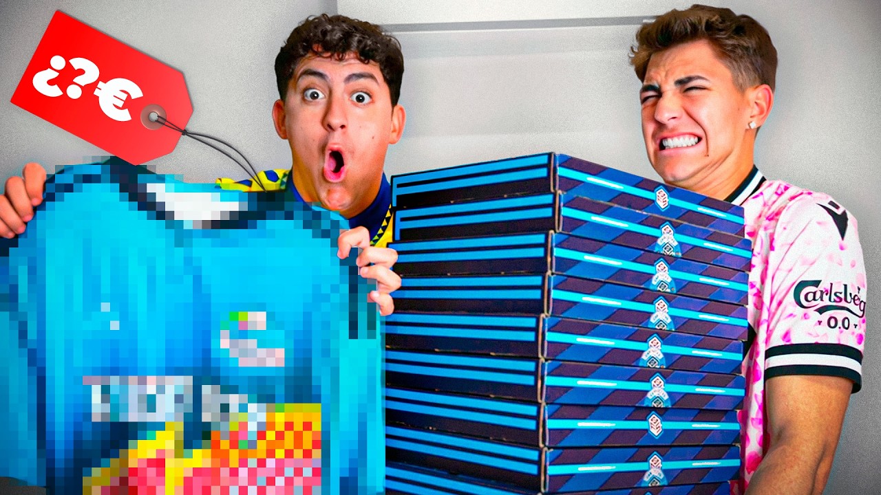 Abro 20 Cajas Misteriosas De Camisetas De Fútbol