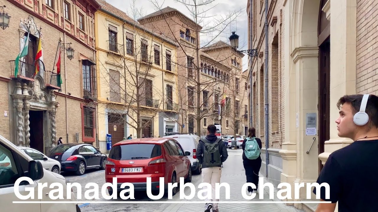 Granada Gems: A January Walk from Hospital Universitario San Rafael to Plaza De La Trinidad #spain