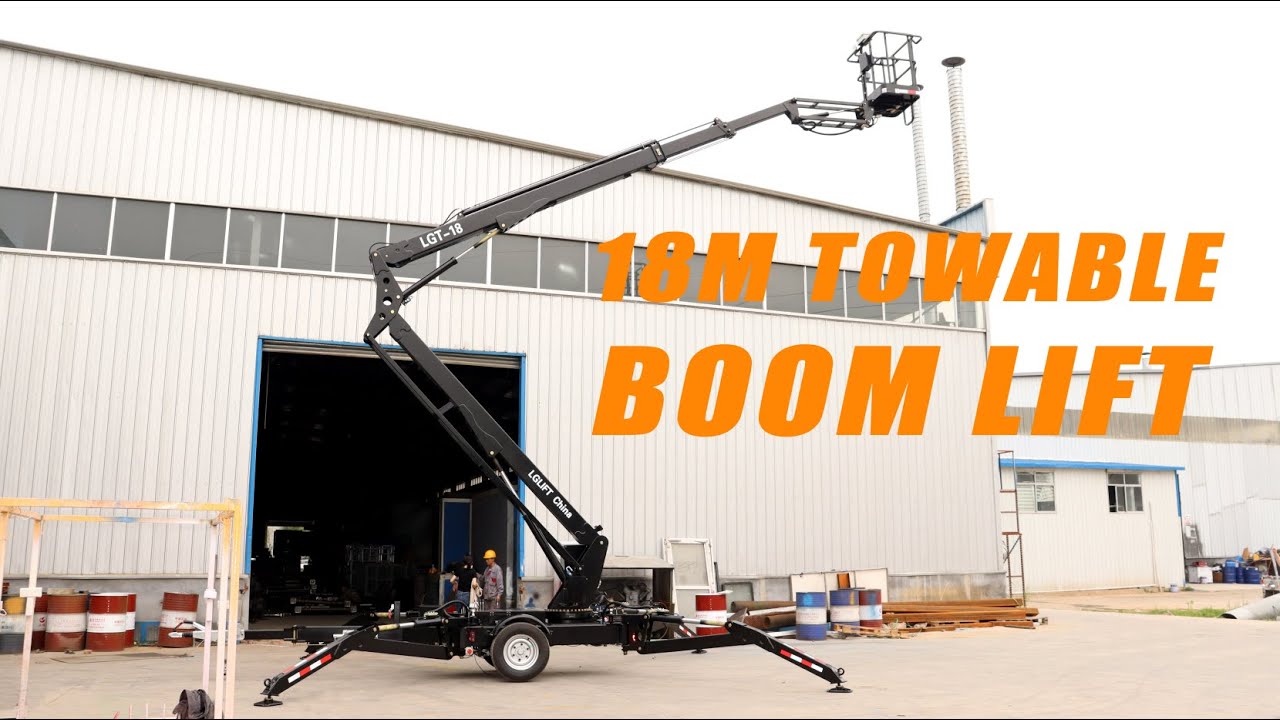 18m Towable Boom Lift by LGLIFT China