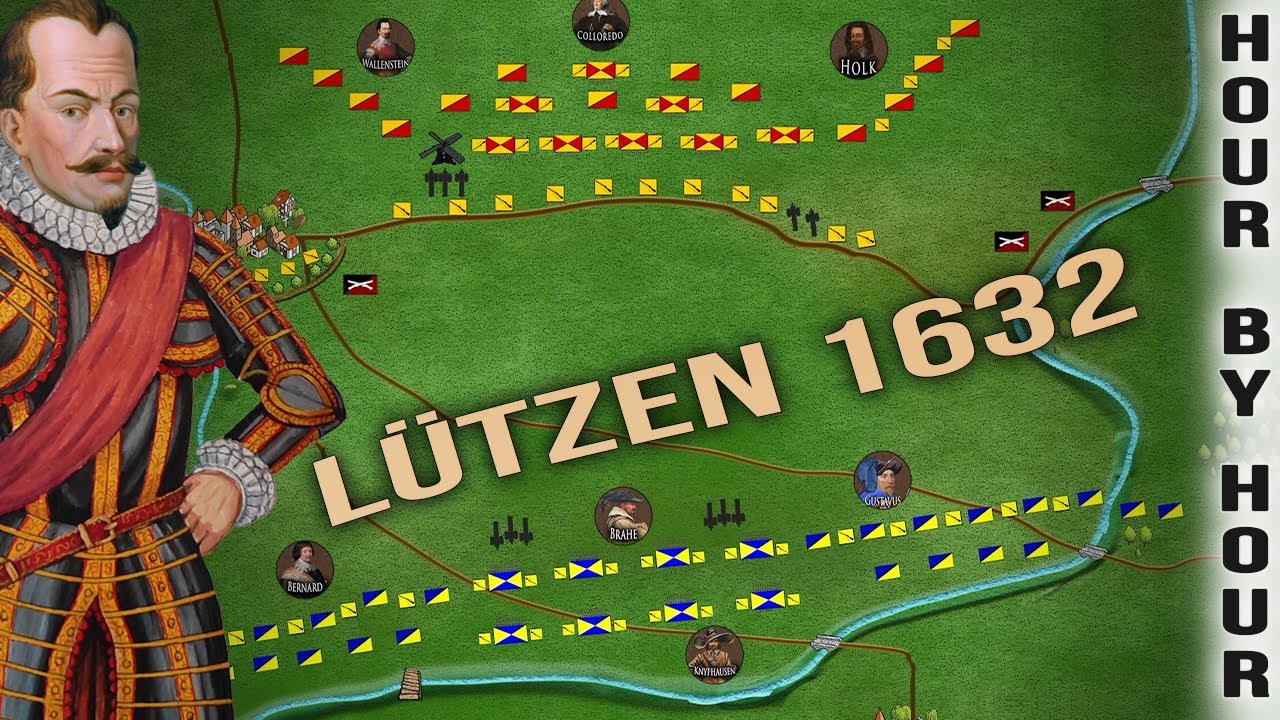 The Battle of Lützen 1632 Hour By Hour | Thirty Years War
