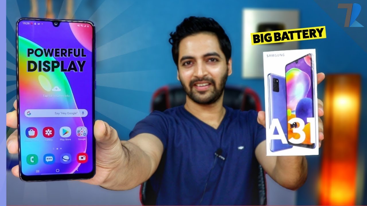 Samsung Galaxy A31 - Unboxing & First Impressions | 5000 mAh Battery | sAmoled Display | 20MP Selfie