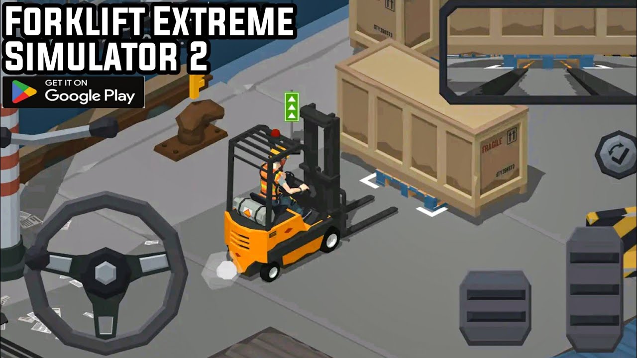 Forklift Extreme 2 Mobile Game Gameplay Walkthrough Android 