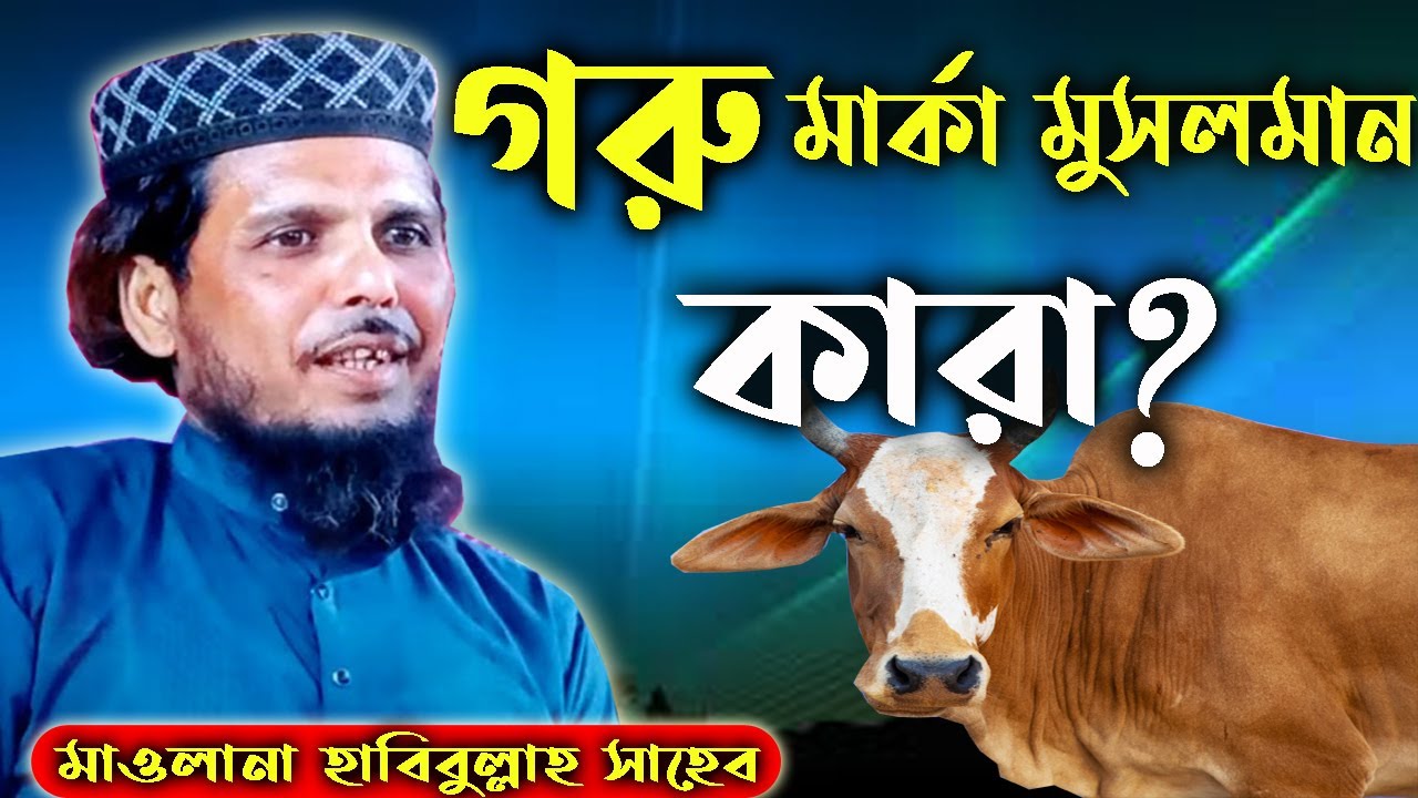 গরু মার্কা মুসলমান কারা? || মাওঃ হাবিবুল্লাহ সাহেব || Habibullah Saheb.