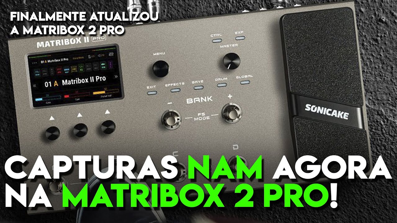 A MATRIBOX 2 PRO AGORA LÊ CAPTURAS NAM, MAS...