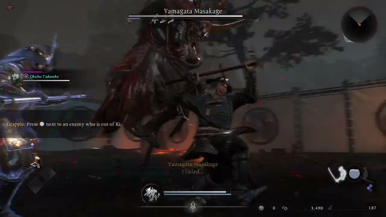 Nioh 3 Demo - Yamagata Masakage