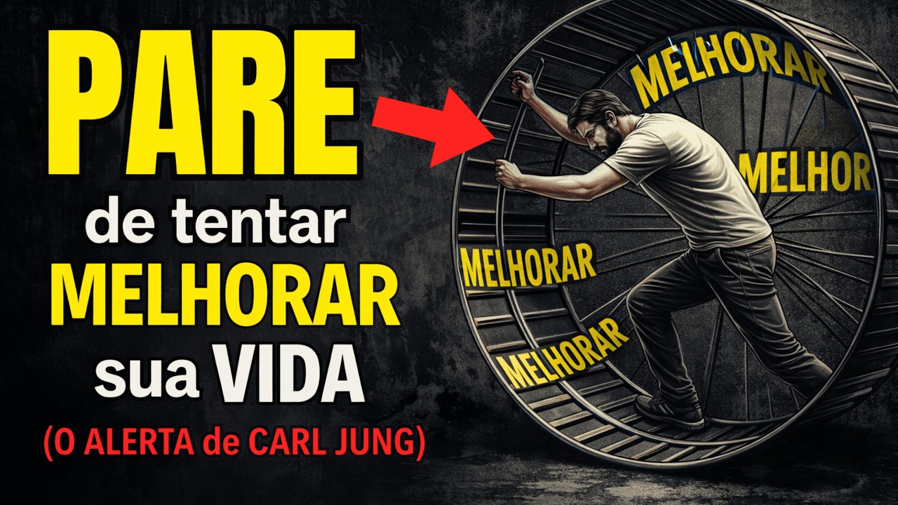 PARE de tentar MELHORAR sua VIDA (O ALERTA de CARL JUNG)