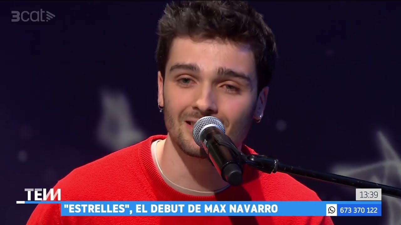 Max Navarro - Estrelles - En directe al Tot Es Mou de TV3)