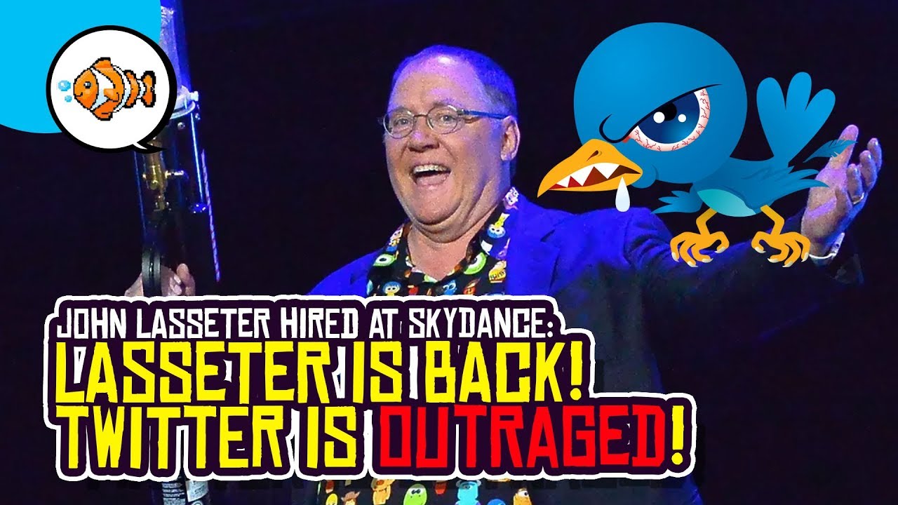John Lasseter is BACK at Skydance! Twitter is OUTRAGED!