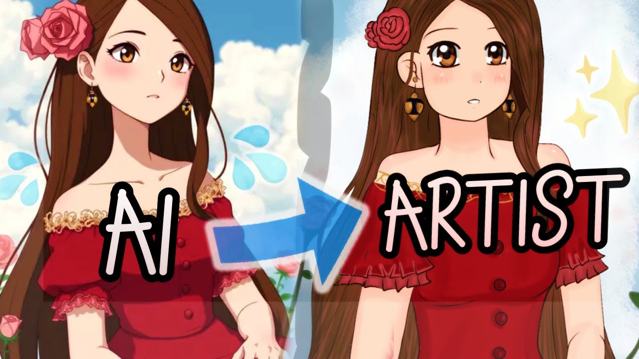 I Won’t Let AI ‘Art’ Win! 😠|| Real Artist Redraws!