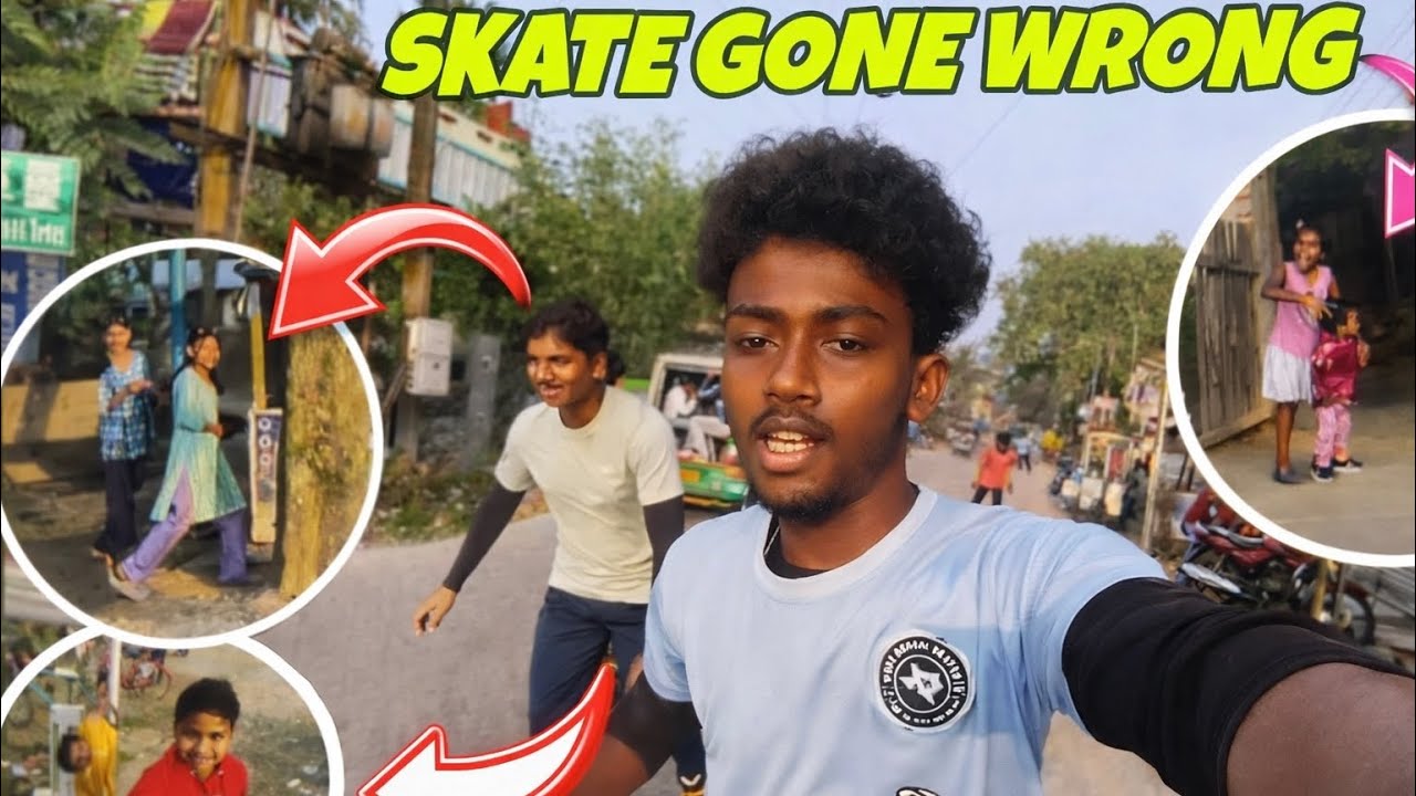 Inline skate on Bagula road public reaction 