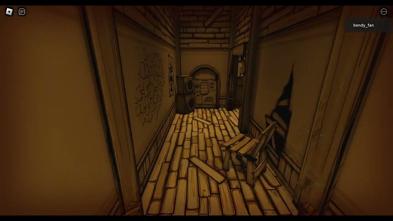 Bendy Roblox Fangame [The Cartoon Studio] Chapter One And Two.