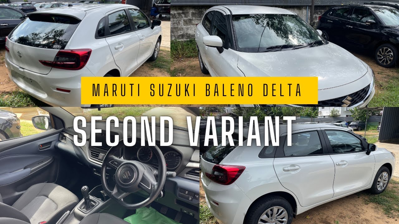 MARUTI SUZUKI BALENO DELTA SECOND VARIANT DETAILED REVIEW - ONROAD PRICE - EMI - DOWNPAYMENT