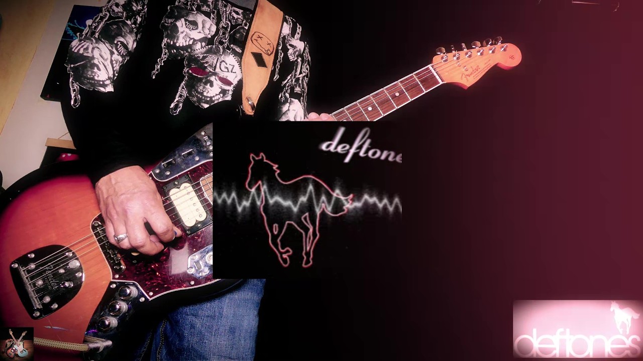 deftones   pink maggit guitar cover #guitarcover #deftones