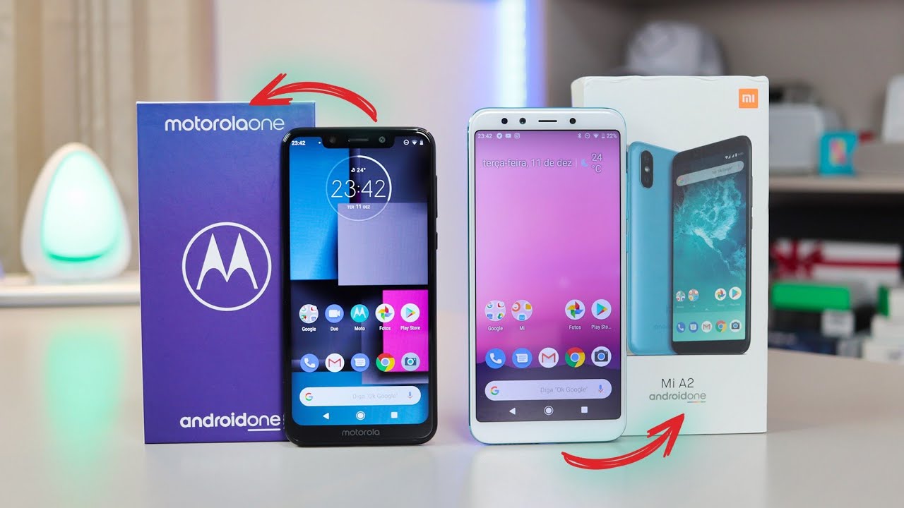 Motorola One vs Xiaomi Mi A2 - QUAL O MELHOR PRA VOCÊ? COMPARATIVO!