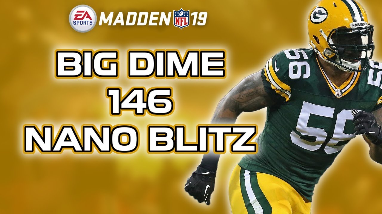 NANO BLITZ - Big Dime 146: Eagle Slant 3 - Madden 19 Tips