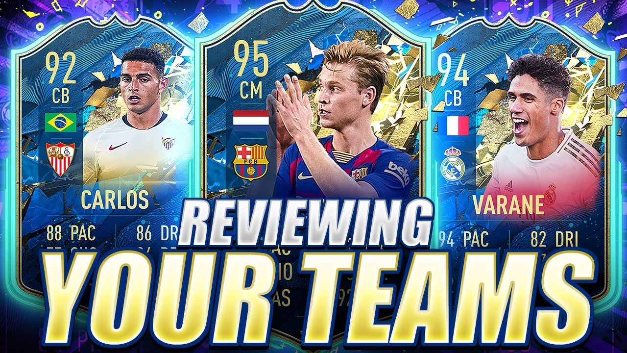 I RATE YOUR TEAMS! LA LIGA TOTS PROMO! #FIFA20 ULTIMATE TEAM