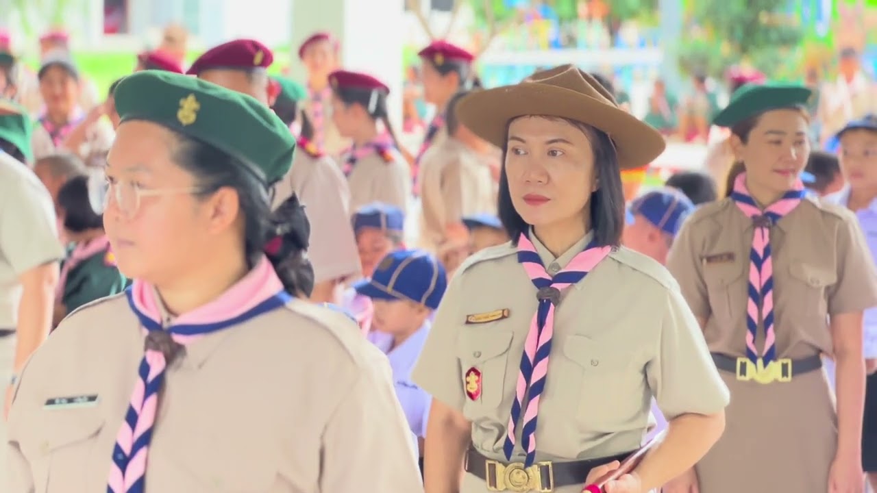 พิธีวันสถาปนาลูกเสือแห่งชาติ โรงเรียนกาฬสินธุ์ปัญญานุกูล