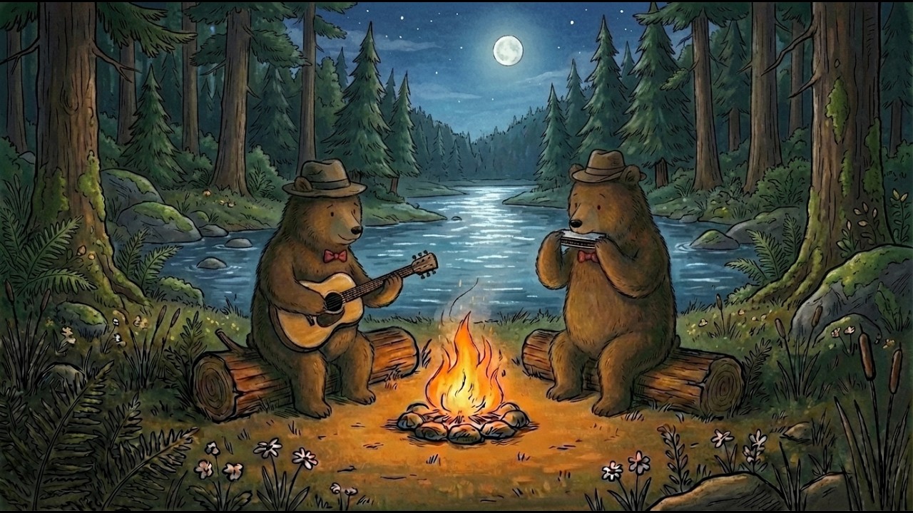 The Long Night 🌙 Lakeside Guitar Music for Deep Focus & Rest