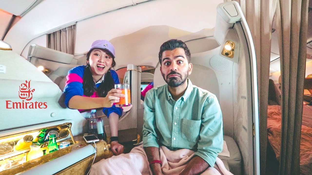 الدرجة الأولى على طيران الاماراتية !! غرفة نوم - EMIRATES FIRST CLASS