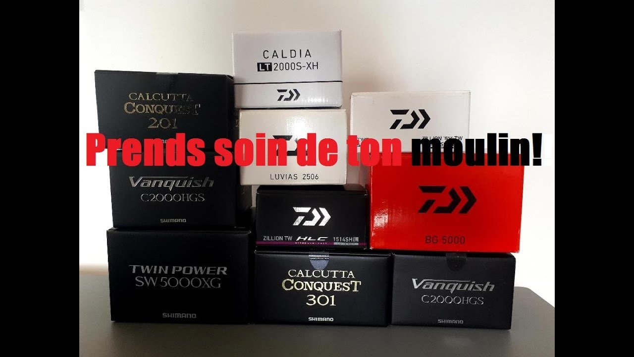 Tuto Moulin : Entretenir son moulinet casting