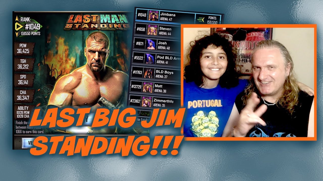 Last Big Jim Standing! : WWE SuperCard S4 Ep60