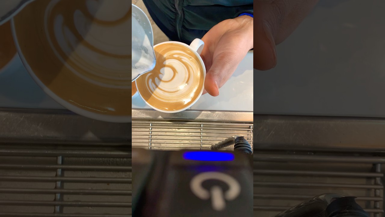#Basic flat white Art Pattern / Heart /#tulip  Rosetta /Coffee |#cappuccino /Cafe Latte
