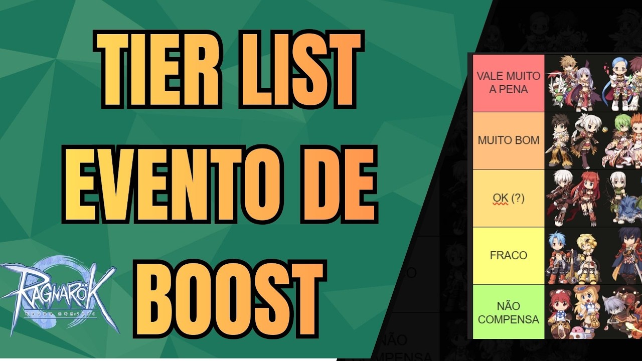 TIER LIST BOOSTER- Ragnarok Latam #ragnarok #latam