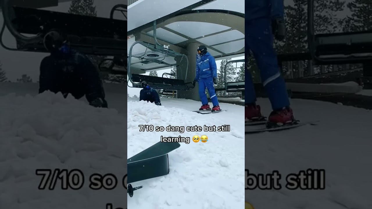 Rating People Getting Off The Ski Lift 😂⛷