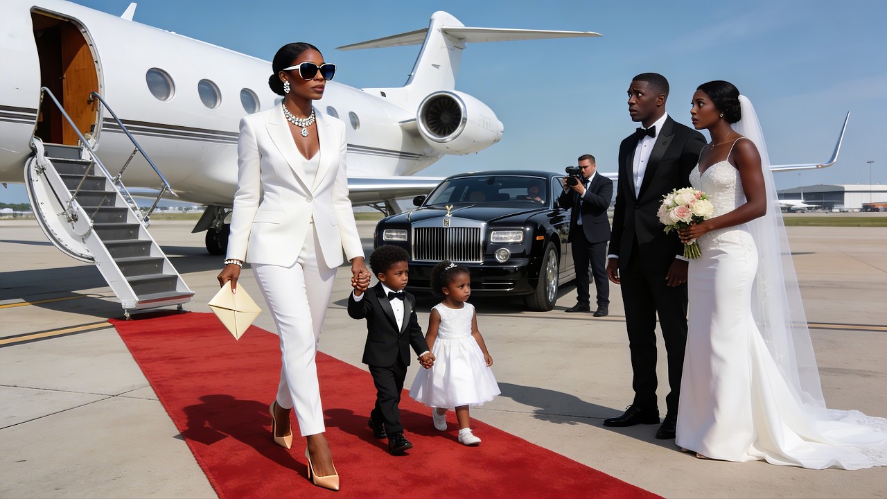 Ex Husband Invited Poor Ex Wife To His Wedding — She Arrived In Billionaire's Jet With His Twins
