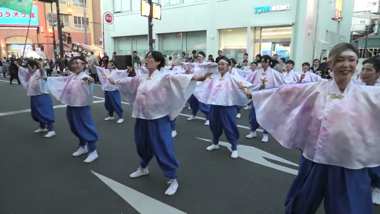 よさこい飯能乱舞2025飯能祭り　コバトンよさこい