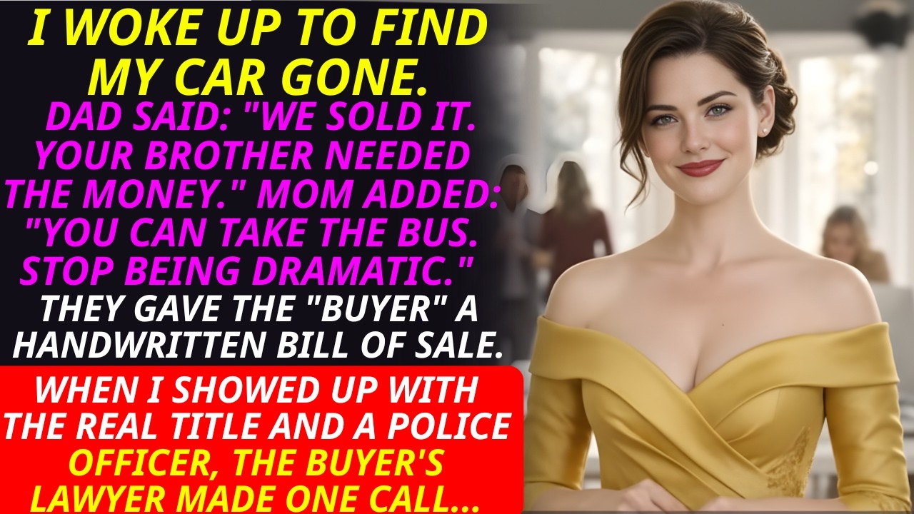 My Parents Sold My Car To Pay Brother's Gambling Debt—I Had The Title In A Safe