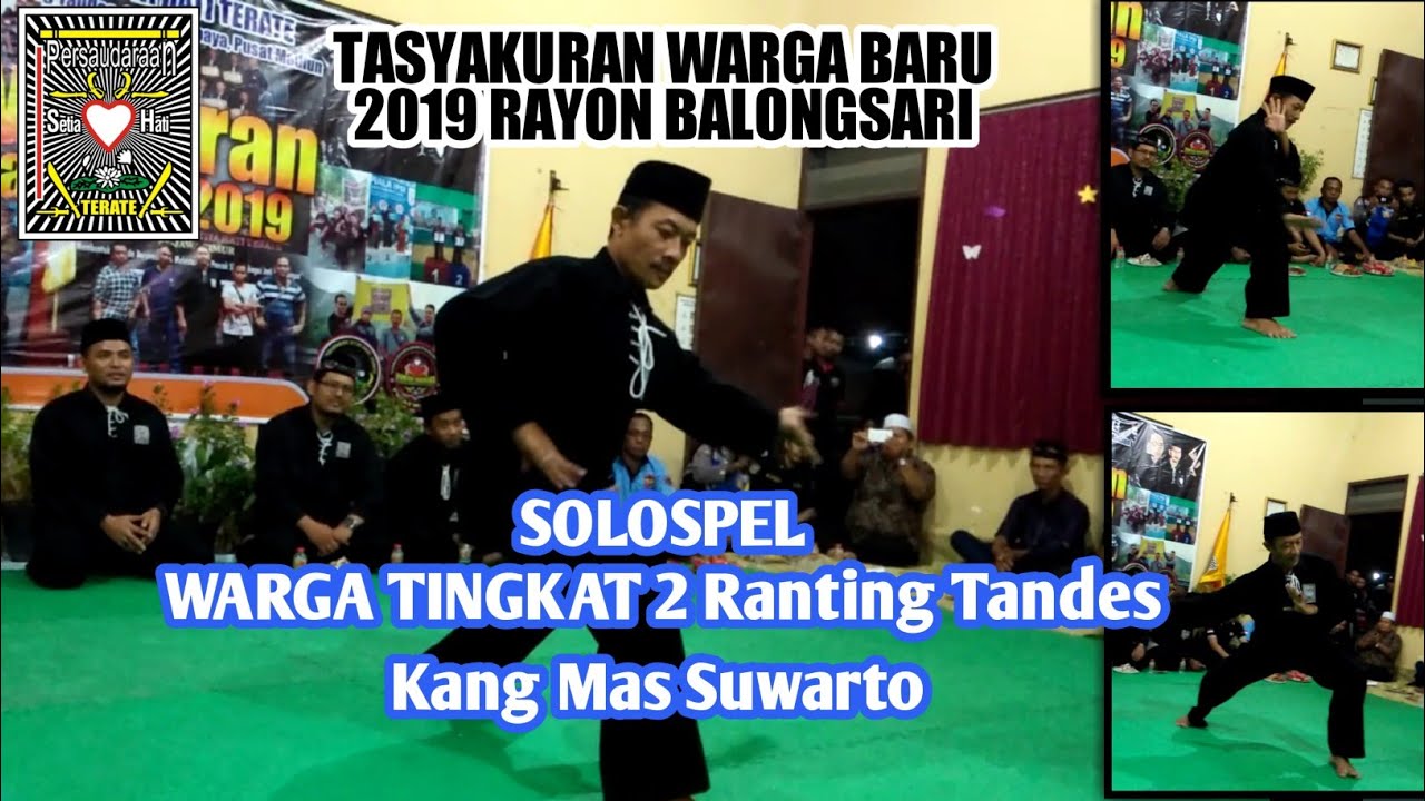 Solospel Sesepuh PSHT tingkat 2 Ranting Tandes