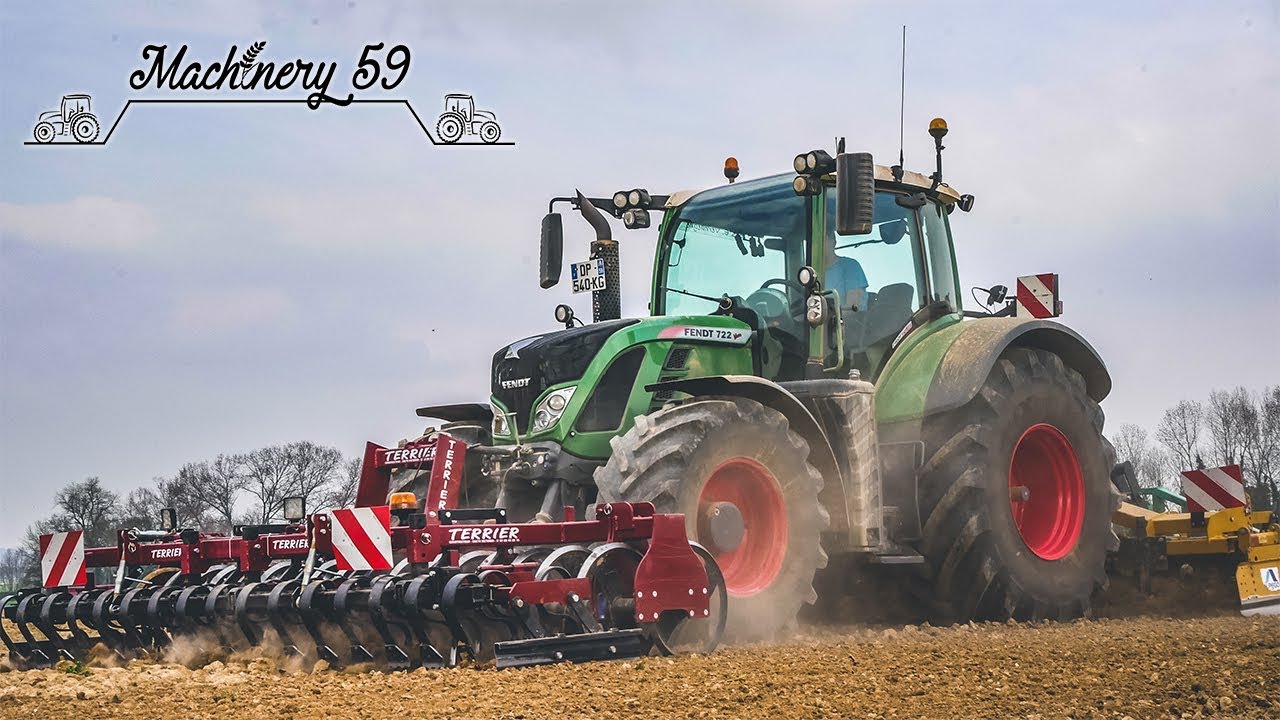 Preparation des terres à maïs | Fendt 722  720 | Alpego
