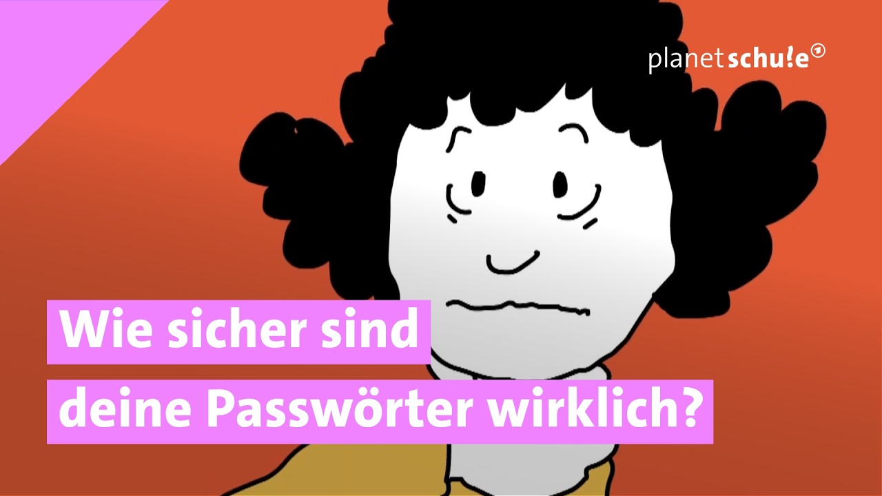 Alles sicher? Deine Passwörter! | Elli Online | planet schule | ARD